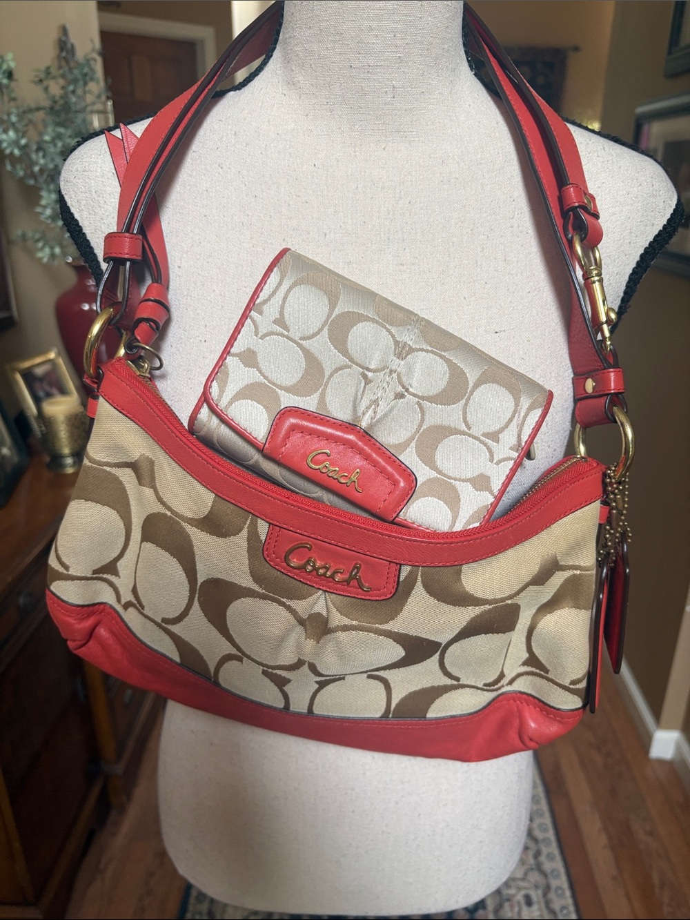 Coach Park Signature East West Duffle